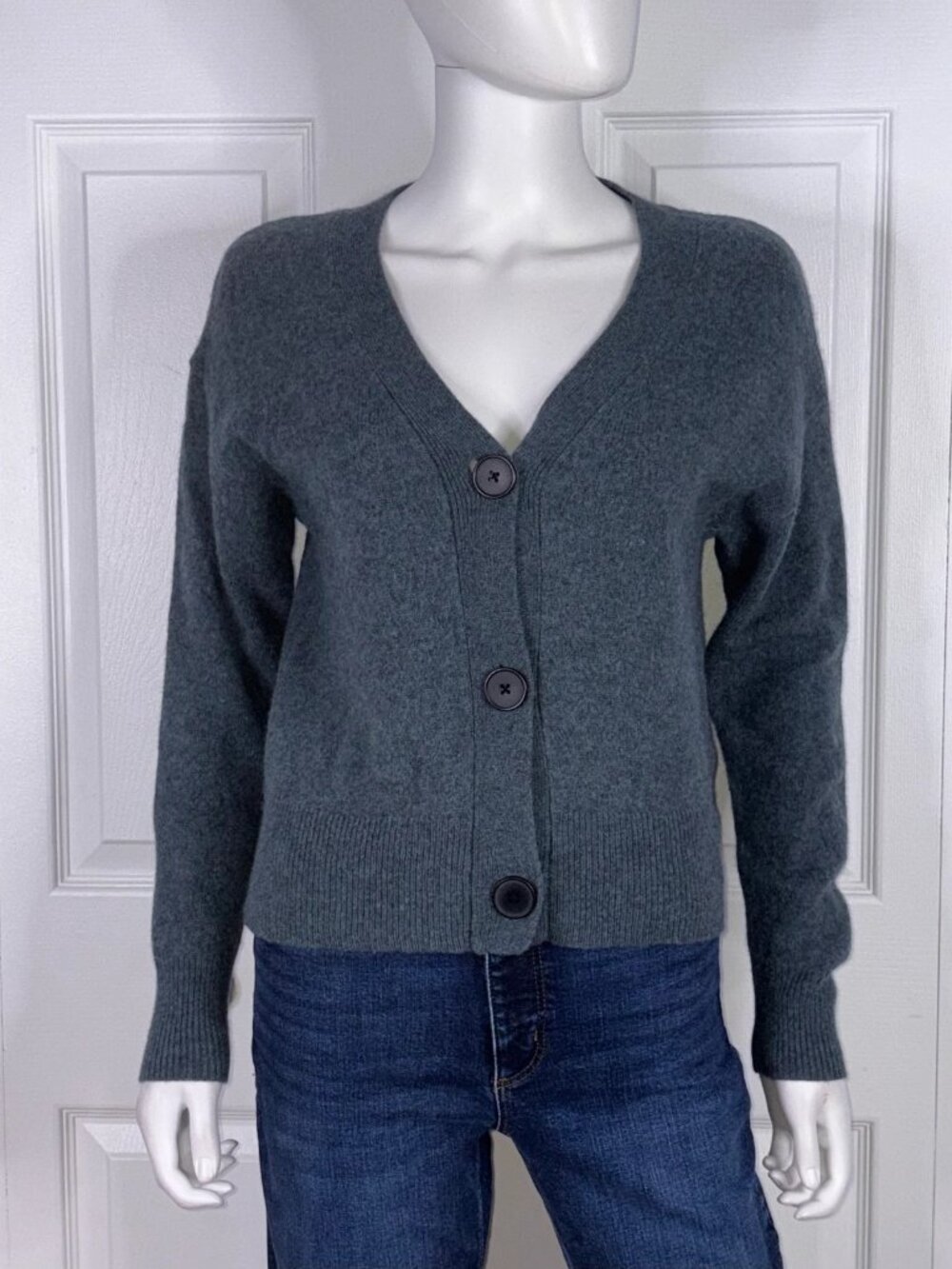 FRANK AND OAK women's wool cardigan size Small